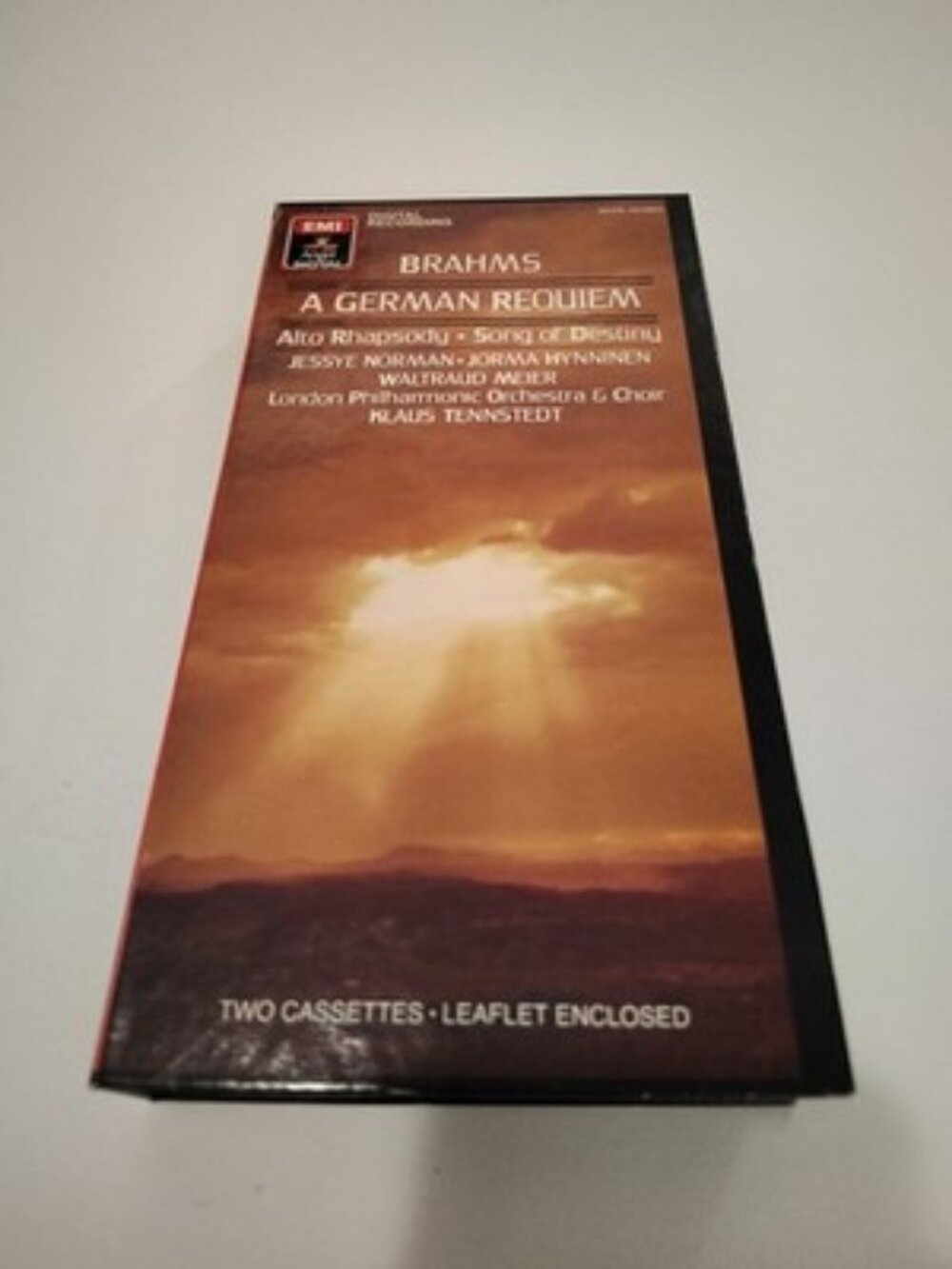 JESSYE NORMAN - Brahms: A German Requiem - London Philharmonic Orch. Cassette